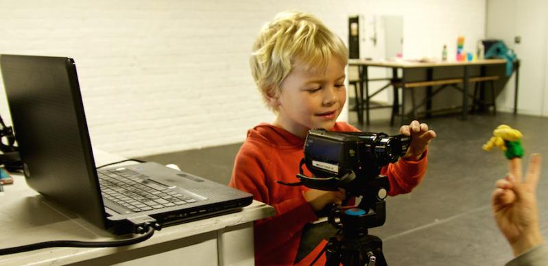 Foto met handen en voeten